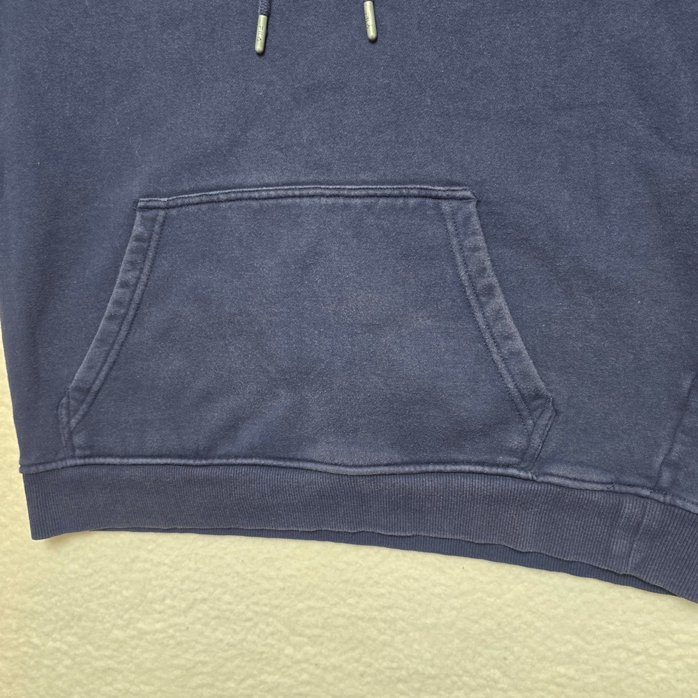 FILA Hoodie Mens Size S‎ Small Sweatshirt Pullover Blue Embroidered Logo - Picture 8 of 13